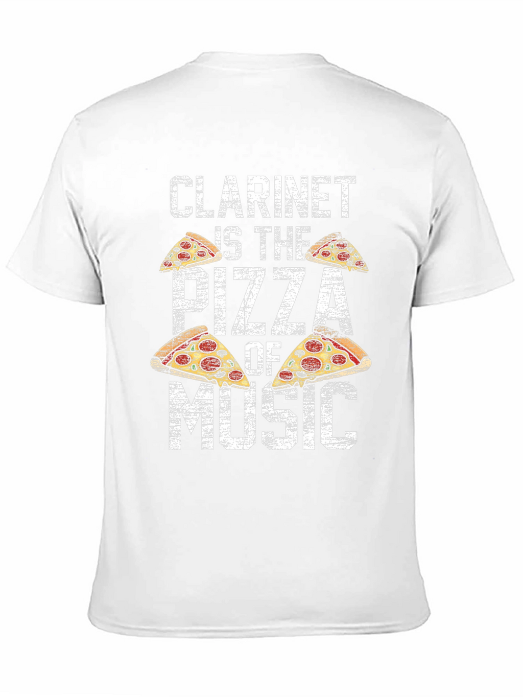 Clarinet Pizza Music T-Shirt
