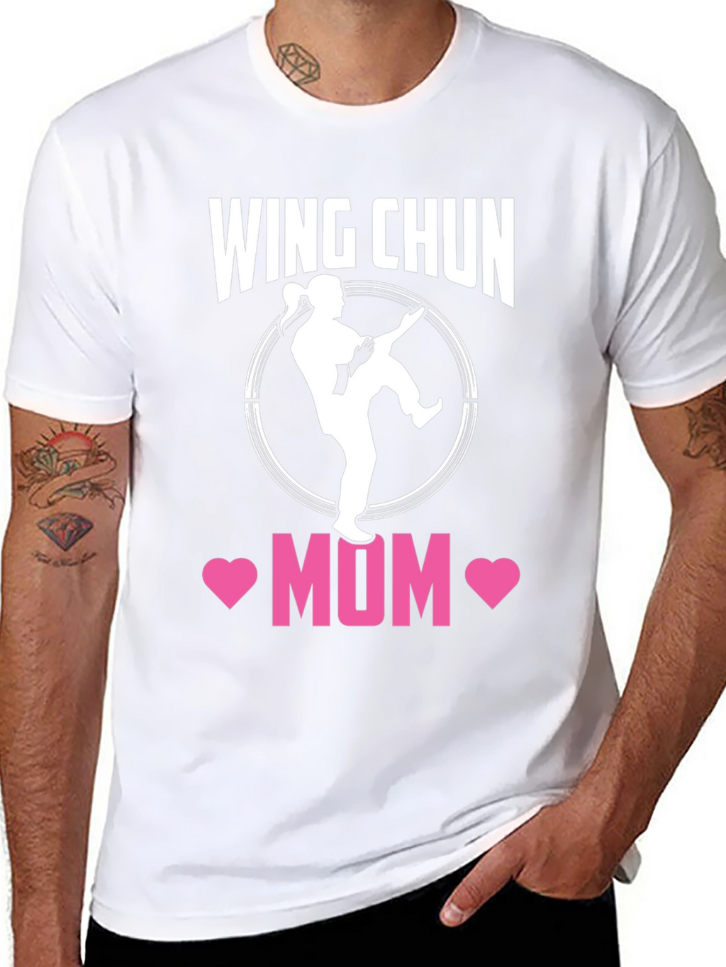 Wing Chun Mom Black T-Shirt