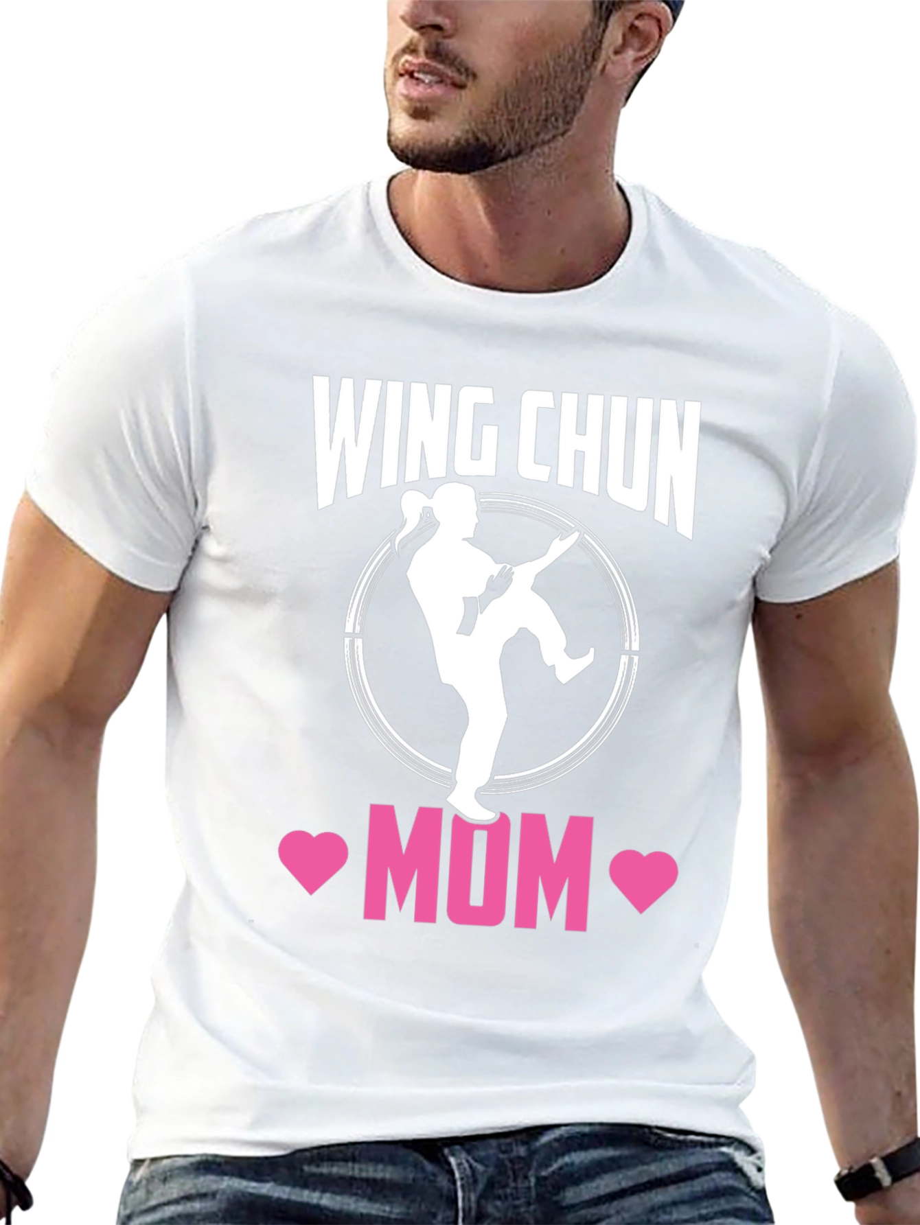Wing Chun Mom Black T-Shirt
