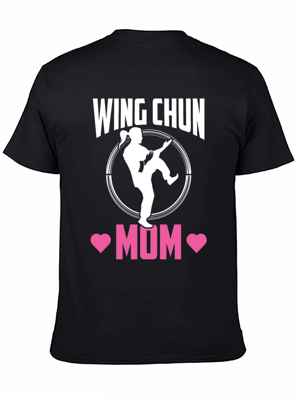 Wing Chun Mom Black T-Shirt