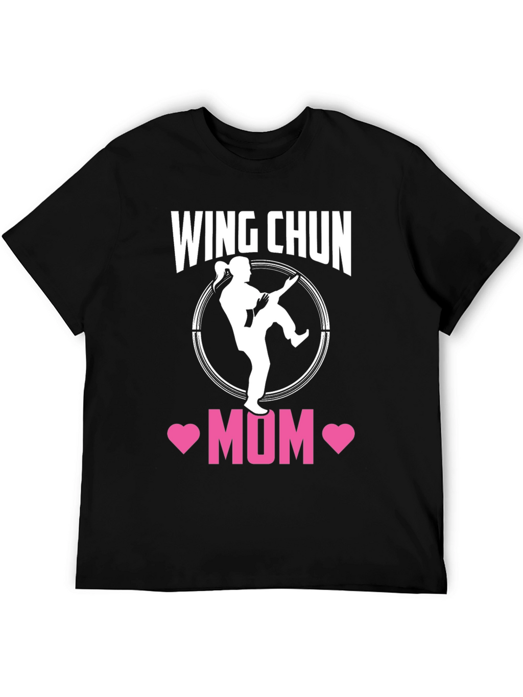 Wing Chun Mom Black T-Shirt