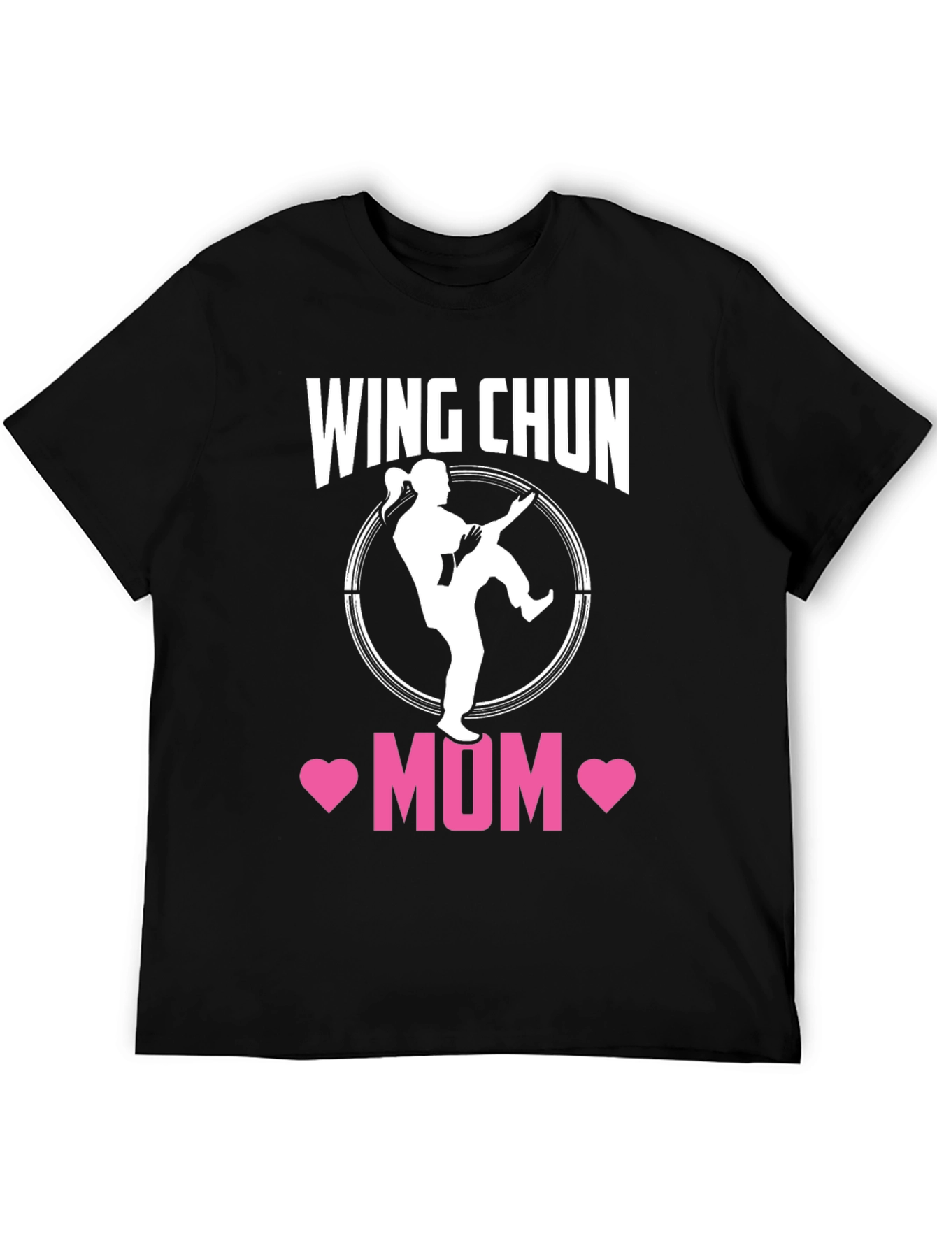 Wing Chun Mom Black T-Shirt