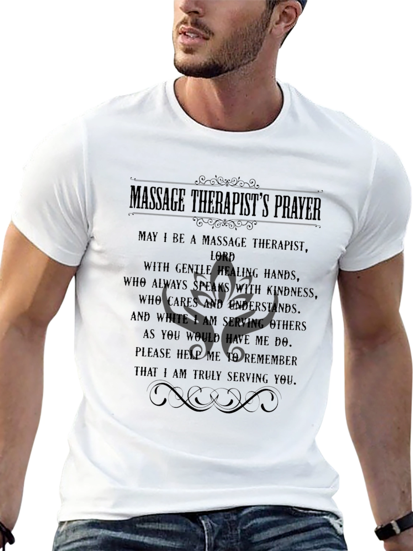 Massage Therapist Prayer T-Shirt