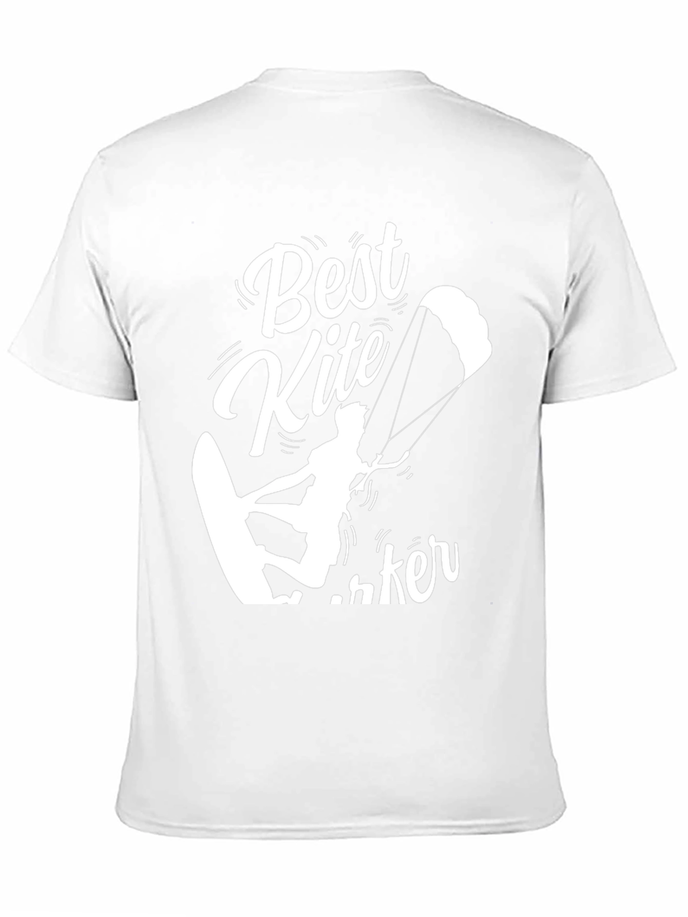 Best Kite Surfer Black T-Shirt