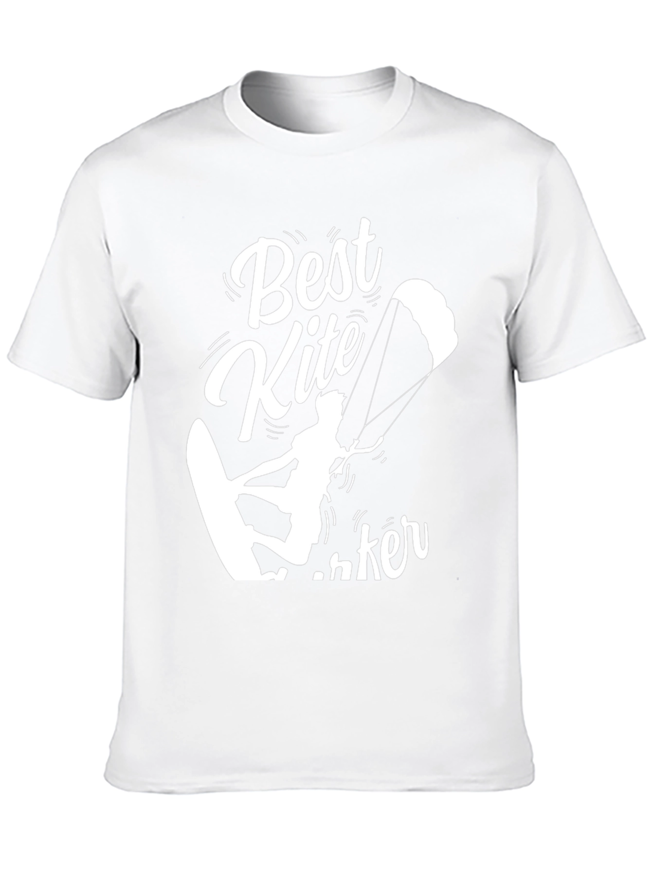 Best Kite Surfer Black T-Shirt