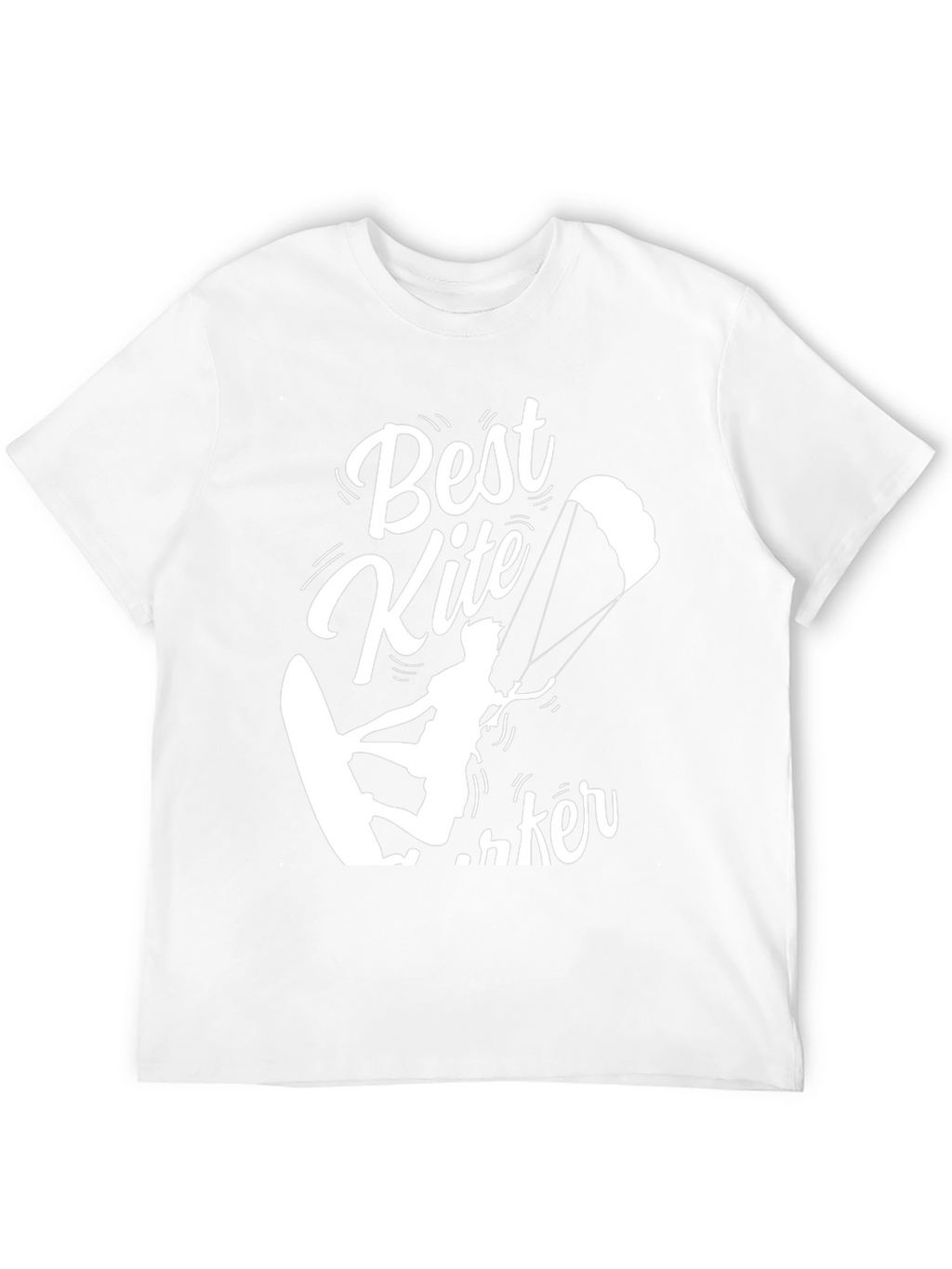 Best Kite Surfer Black T-Shirt
