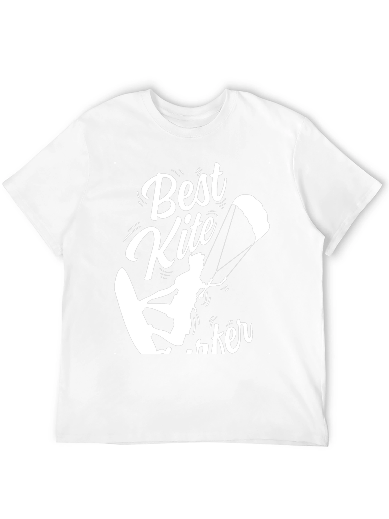 Best Kite Surfer Black T-Shirt