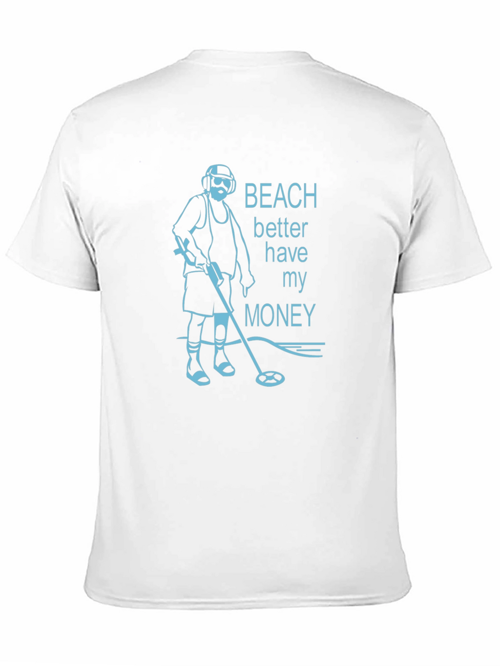 Beach Better Have My Money Graphic Tee - Black