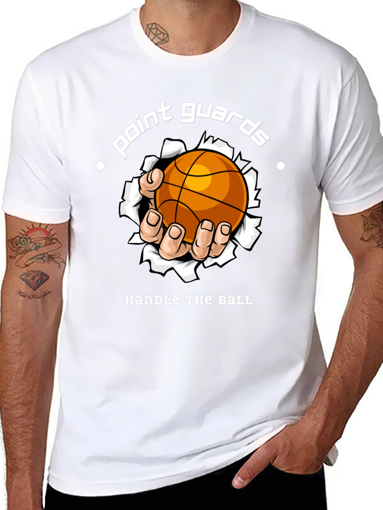 Point Guards Handle the Ball Graphic T-Shirt