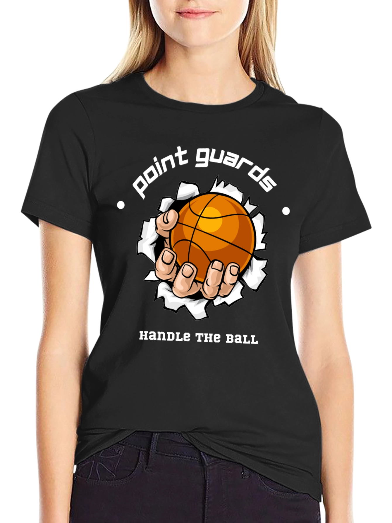 Point Guards Handle the Ball Graphic T-Shirt