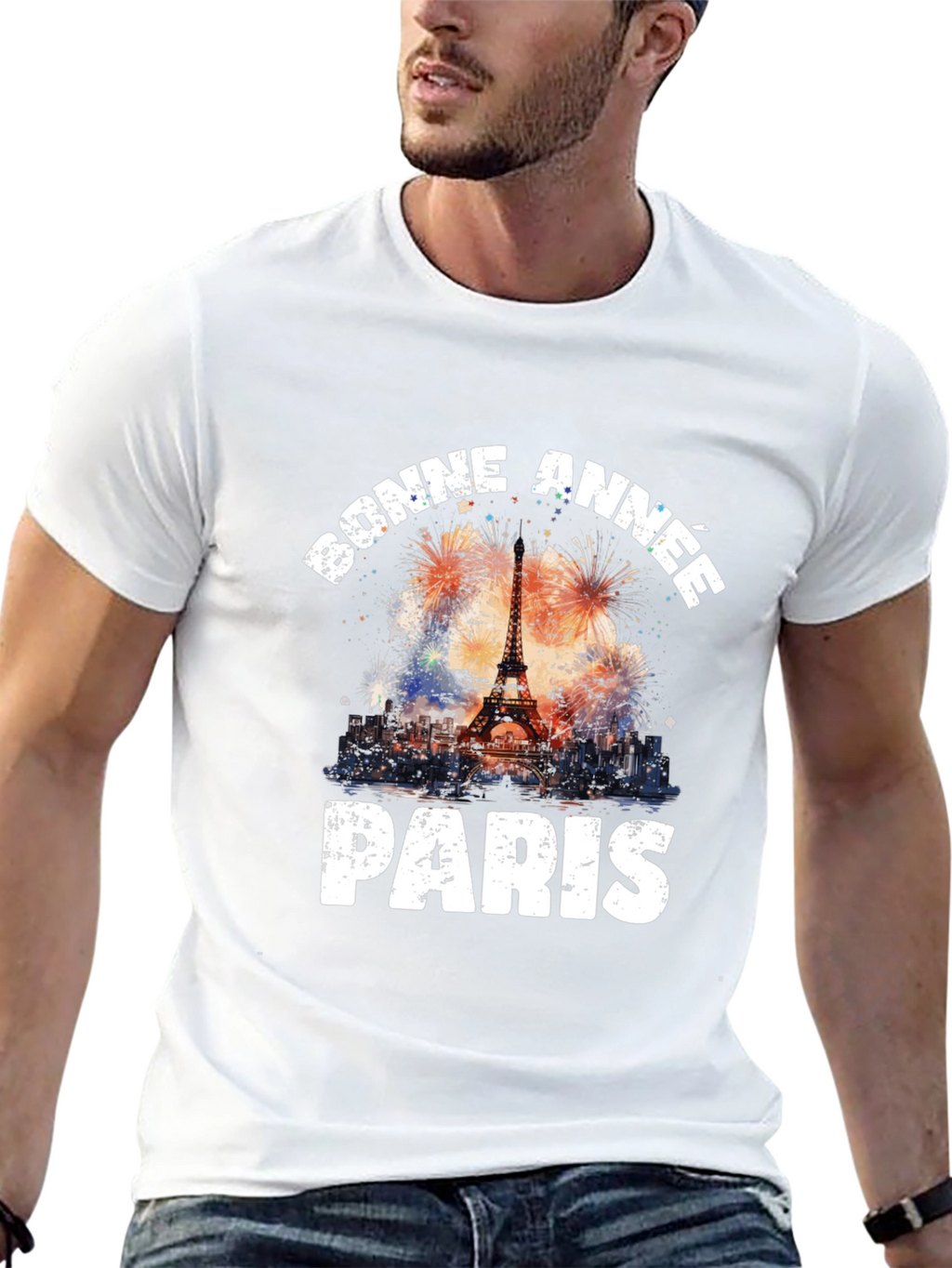 Bonne Annee Paris Graphic T-Shirt