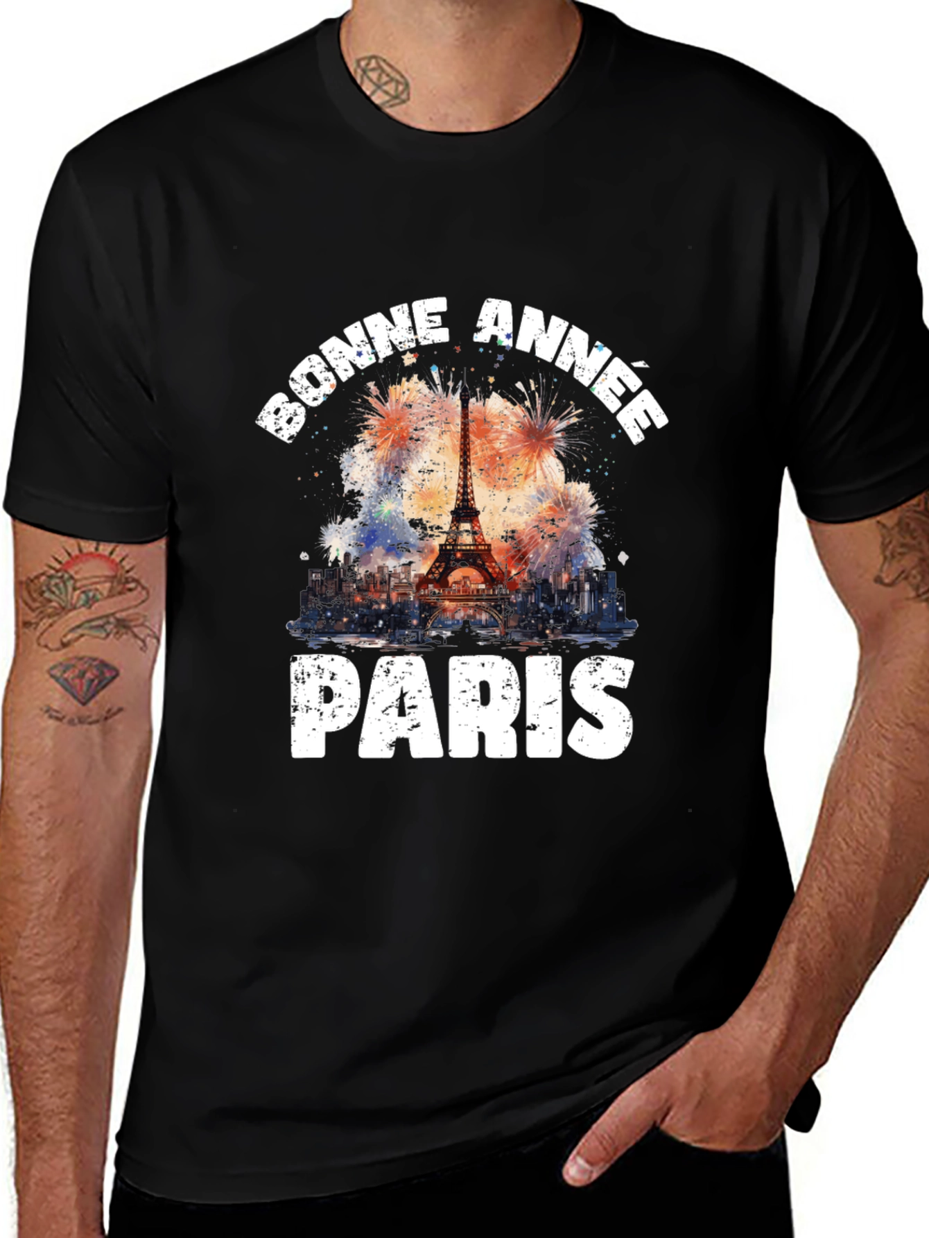 Bonne Annee Paris Graphic T-Shirt