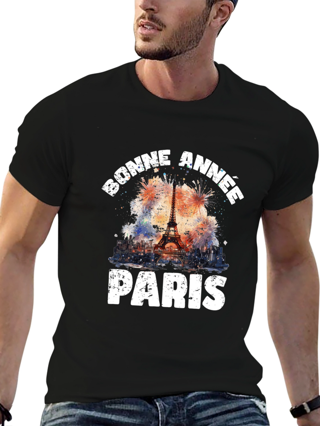 Bonne Annee Paris Graphic T-Shirt