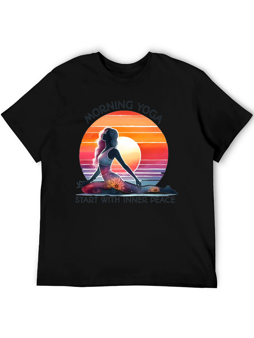 Morning Yoga Graphic Tee