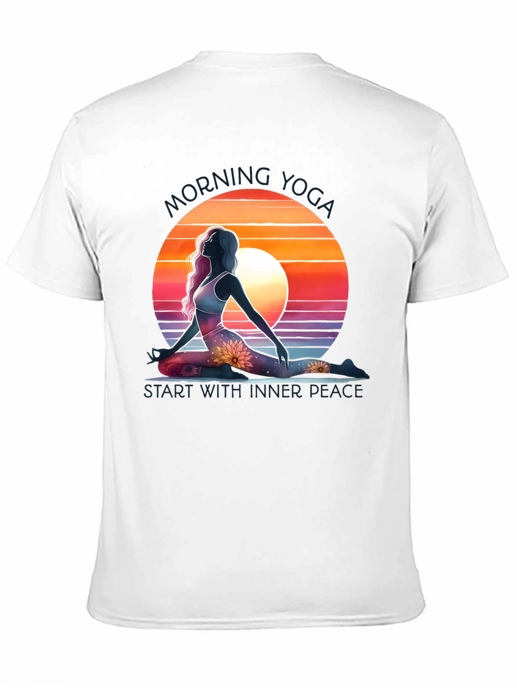 Morning Yoga Graphic Tee