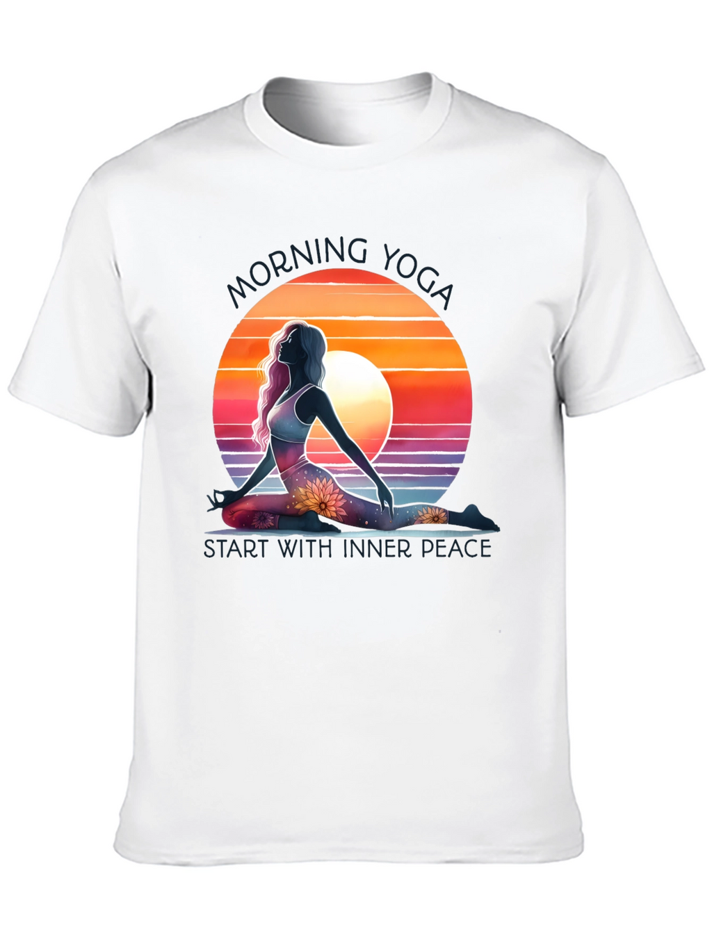 Morning Yoga Graphic Tee