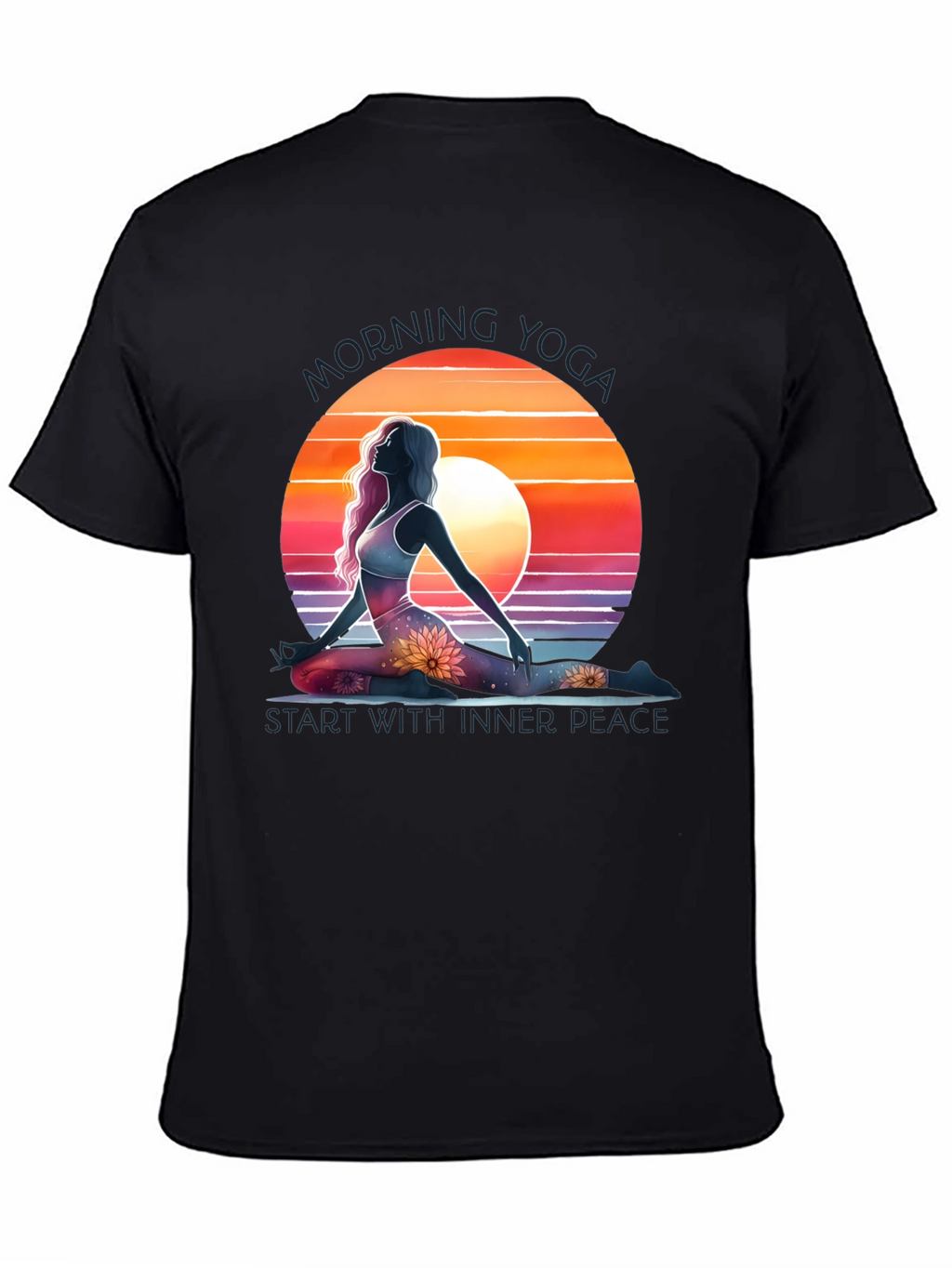 Morning Yoga Graphic Tee