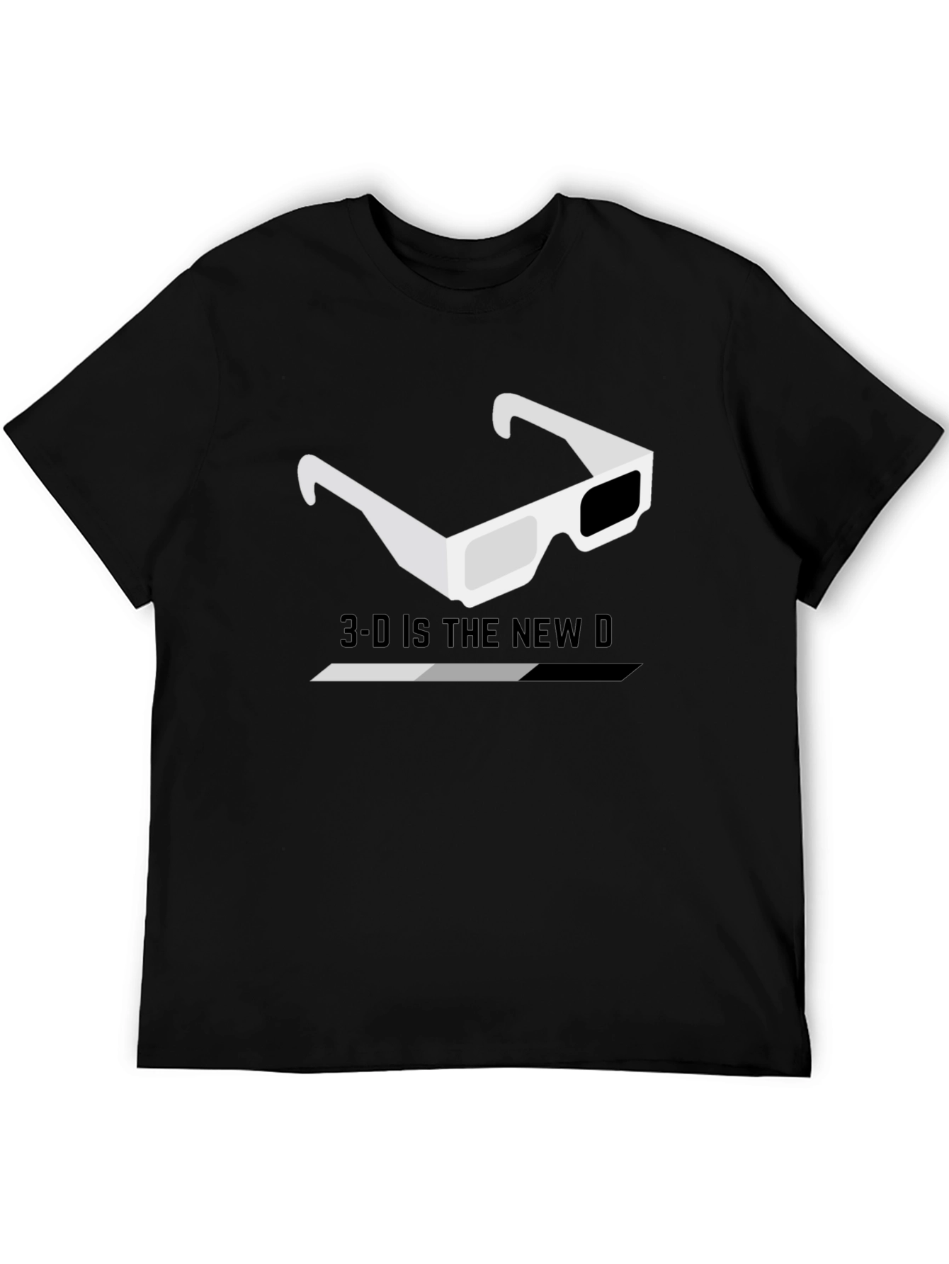 3-D Glasses Graphic Tee - The New D T-Shirt