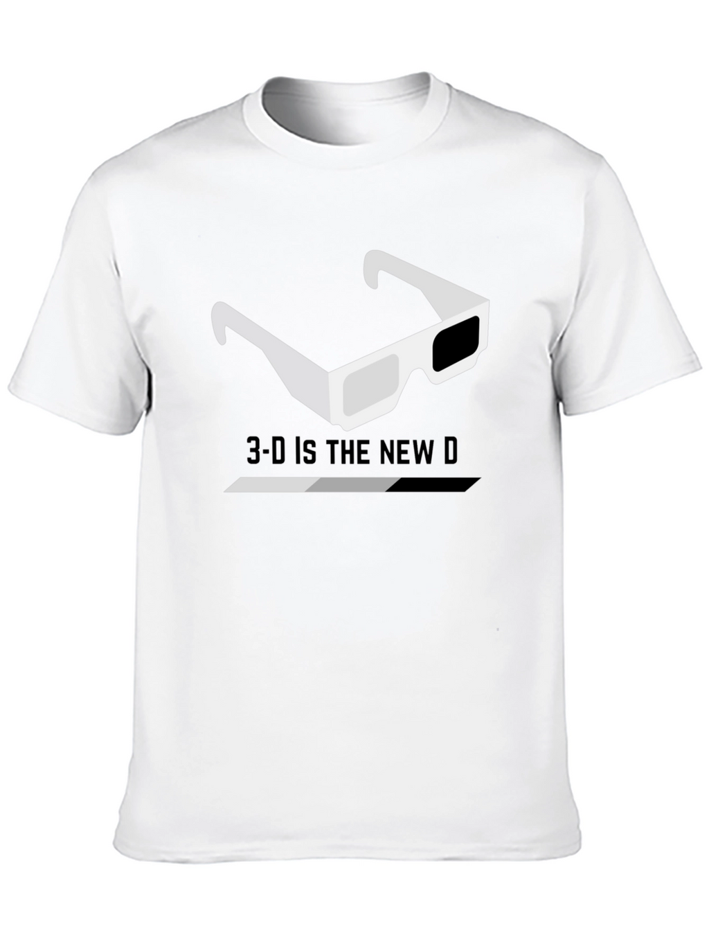 3-D Glasses Graphic Tee - The New D T-Shirt