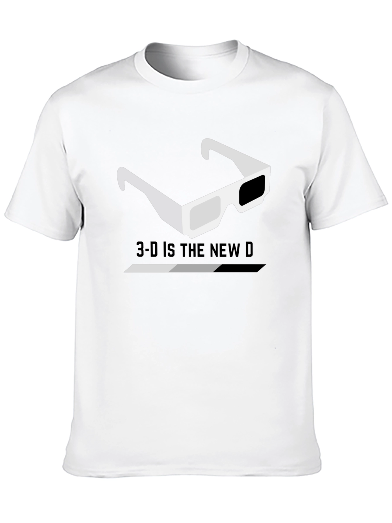 3-D Glasses Graphic Tee - The New D T-Shirt