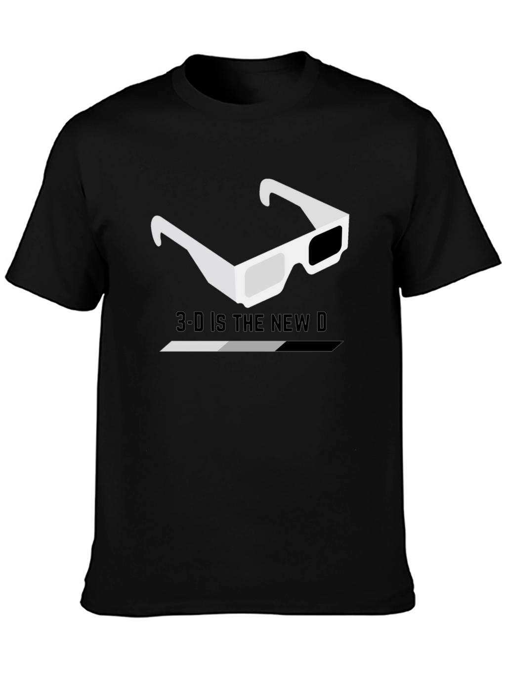 3-D Glasses Graphic Tee - The New D T-Shirt