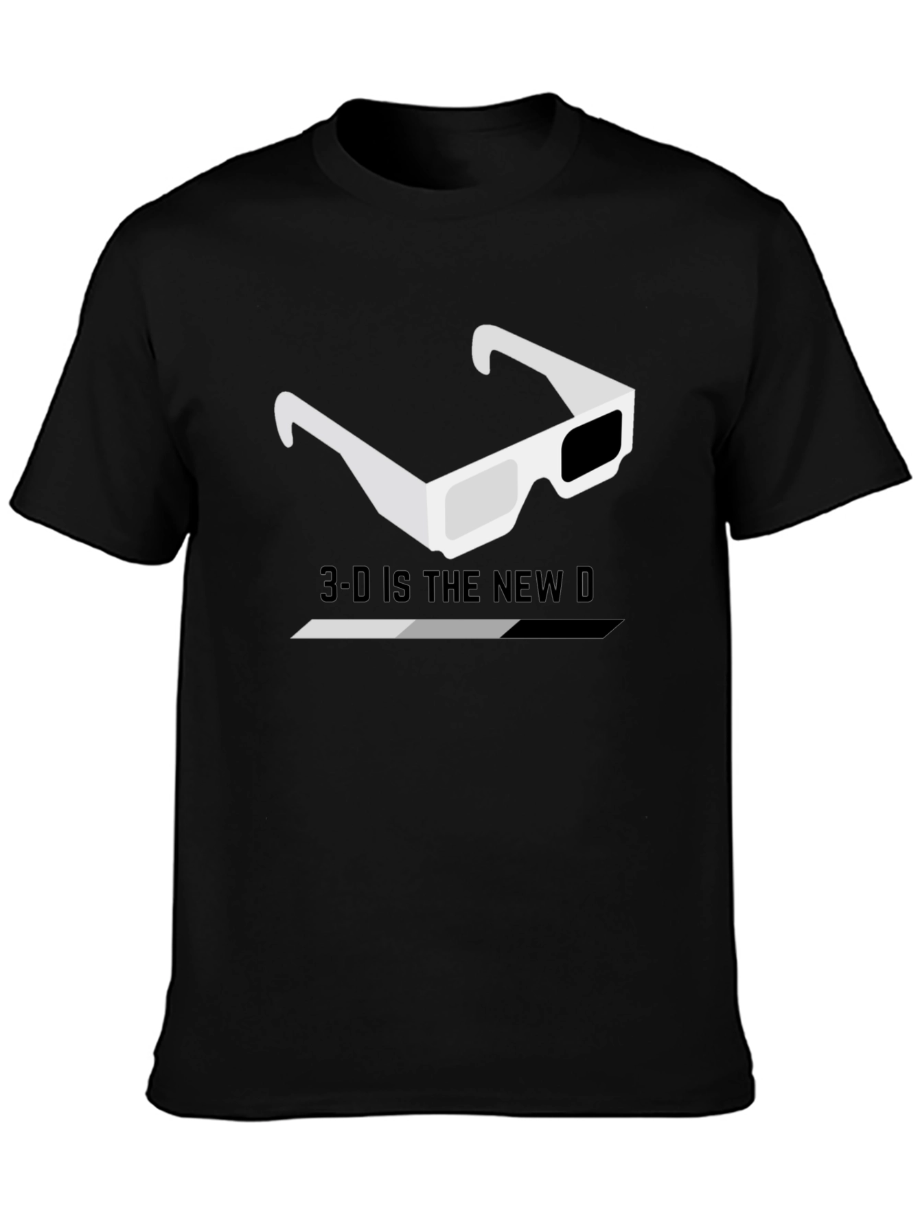 3-D Glasses Graphic Tee - The New D T-Shirt