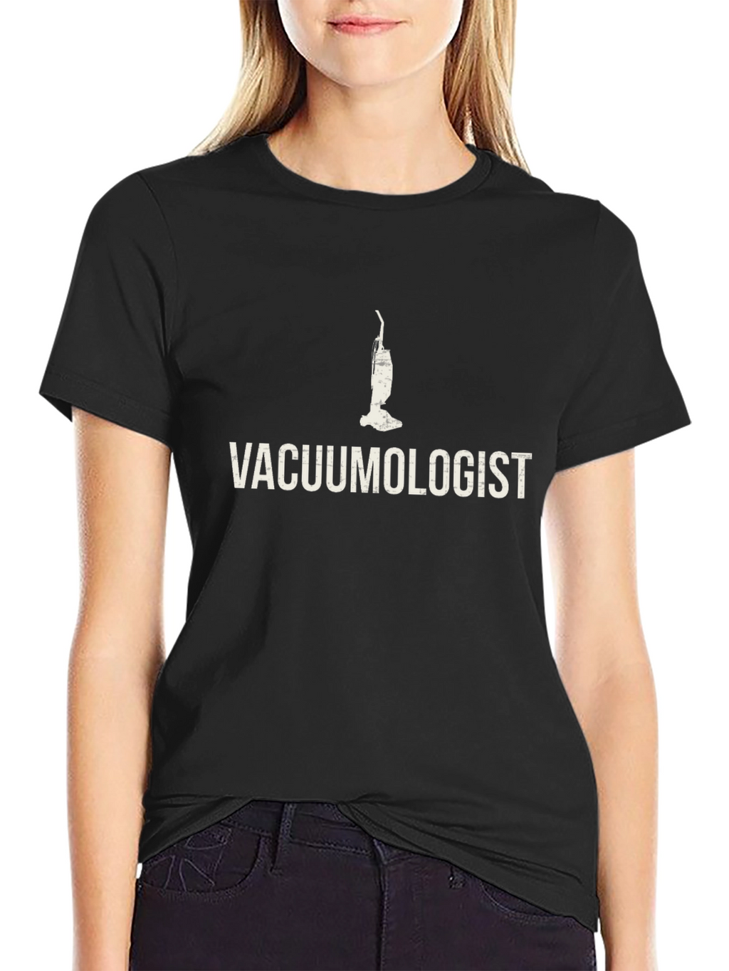 Vacuumologist T-Shirt - Cleaning Expert Apparel