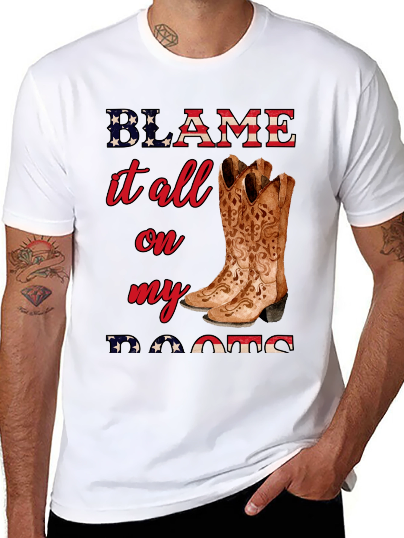 Blame It All On My Roots T-Shirt