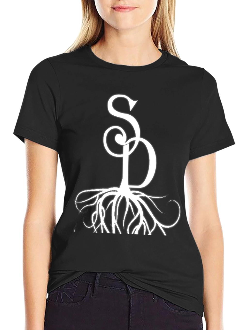 SD Roots Black T-Shirt
