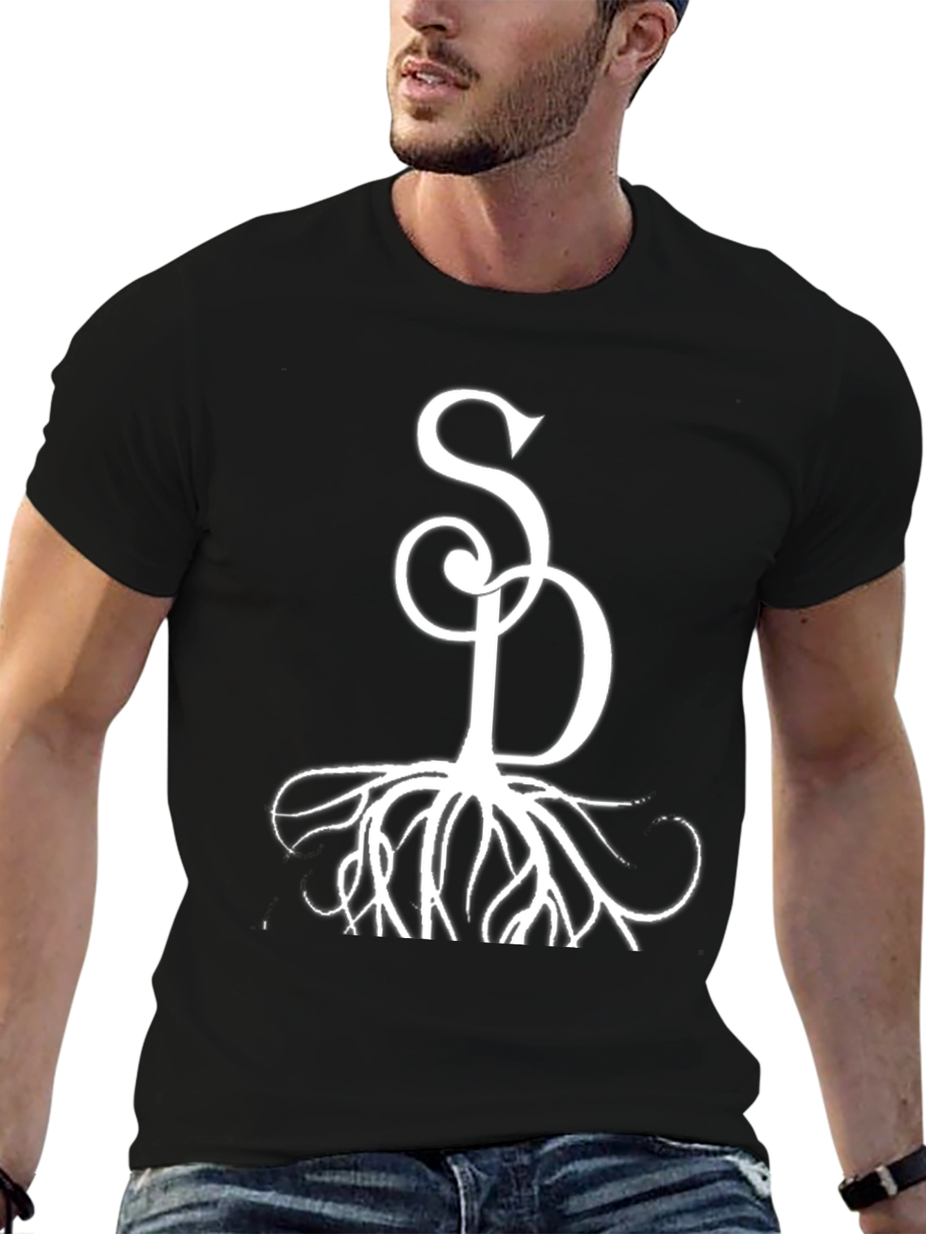 SD Roots Black T-Shirt
