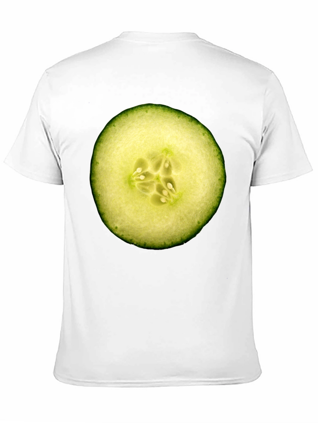 Cucumber Slice Graphic Tee - Fresh & Fun