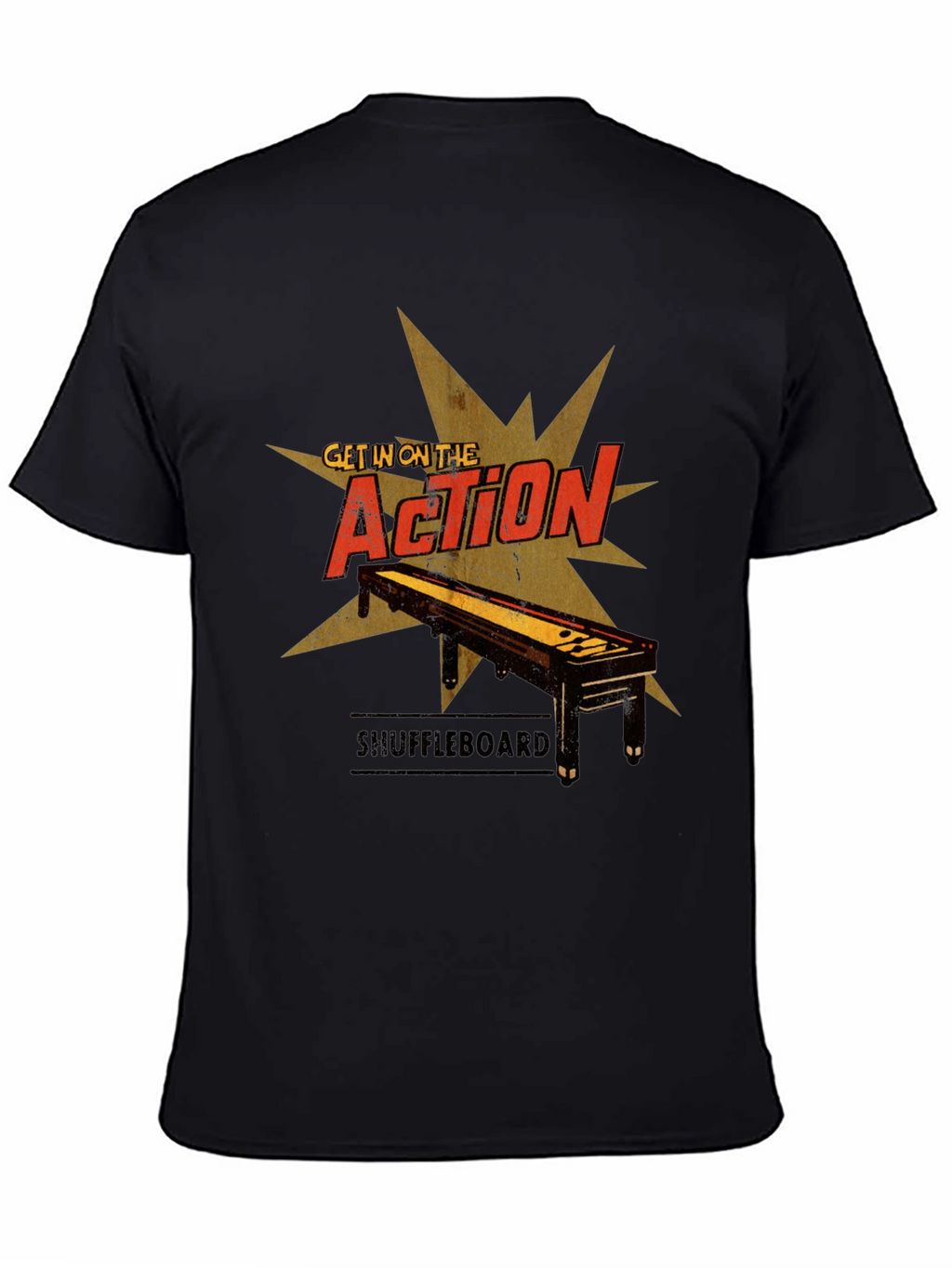 Shuffleboard Action T-Shirt