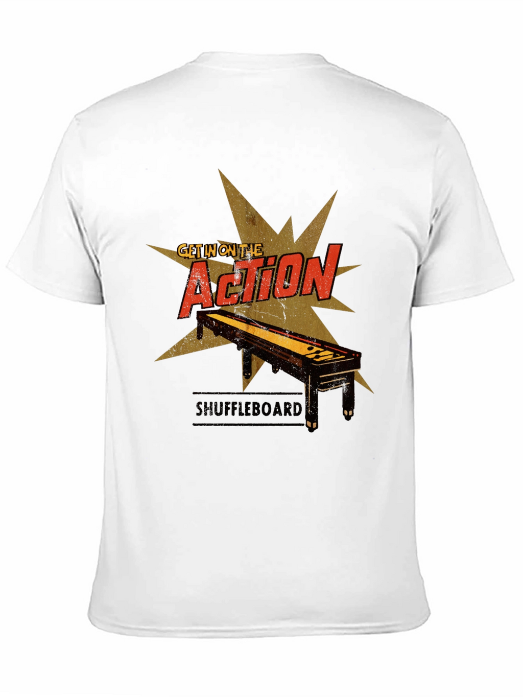 Shuffleboard Action T-Shirt