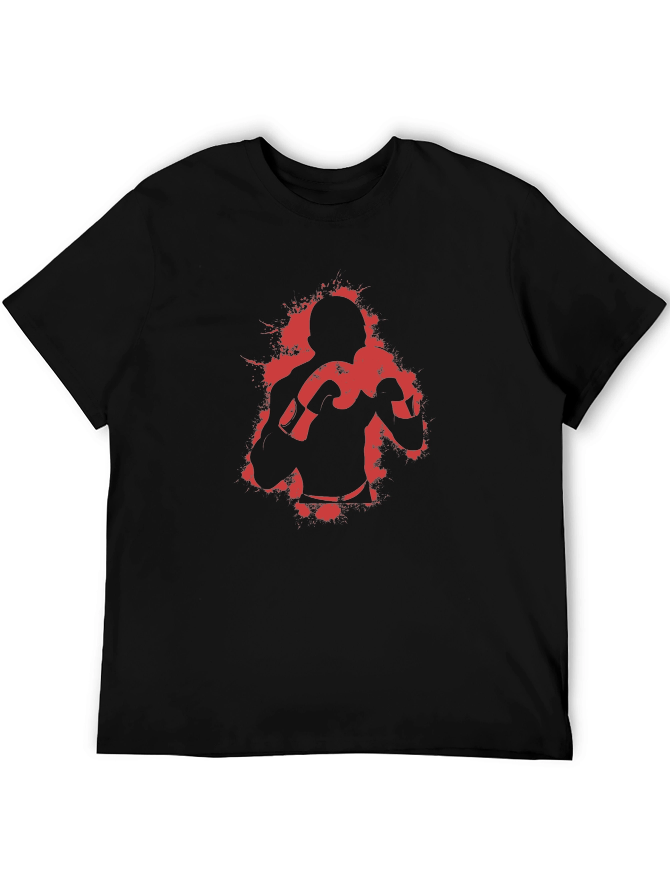 Boxer Graphic Tee - Bold Fighter Design
