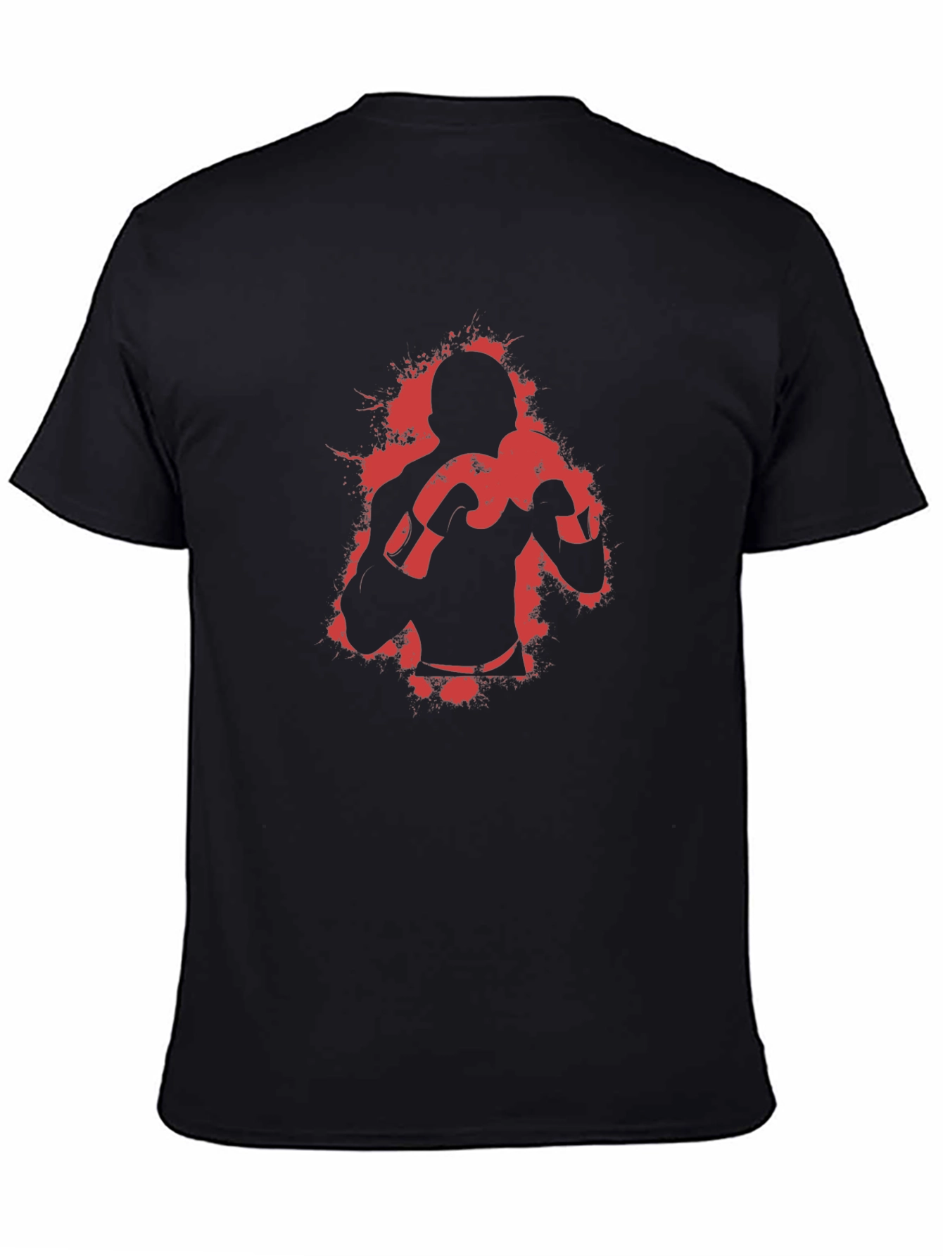 Boxer Graphic Tee - Bold Fighter Design