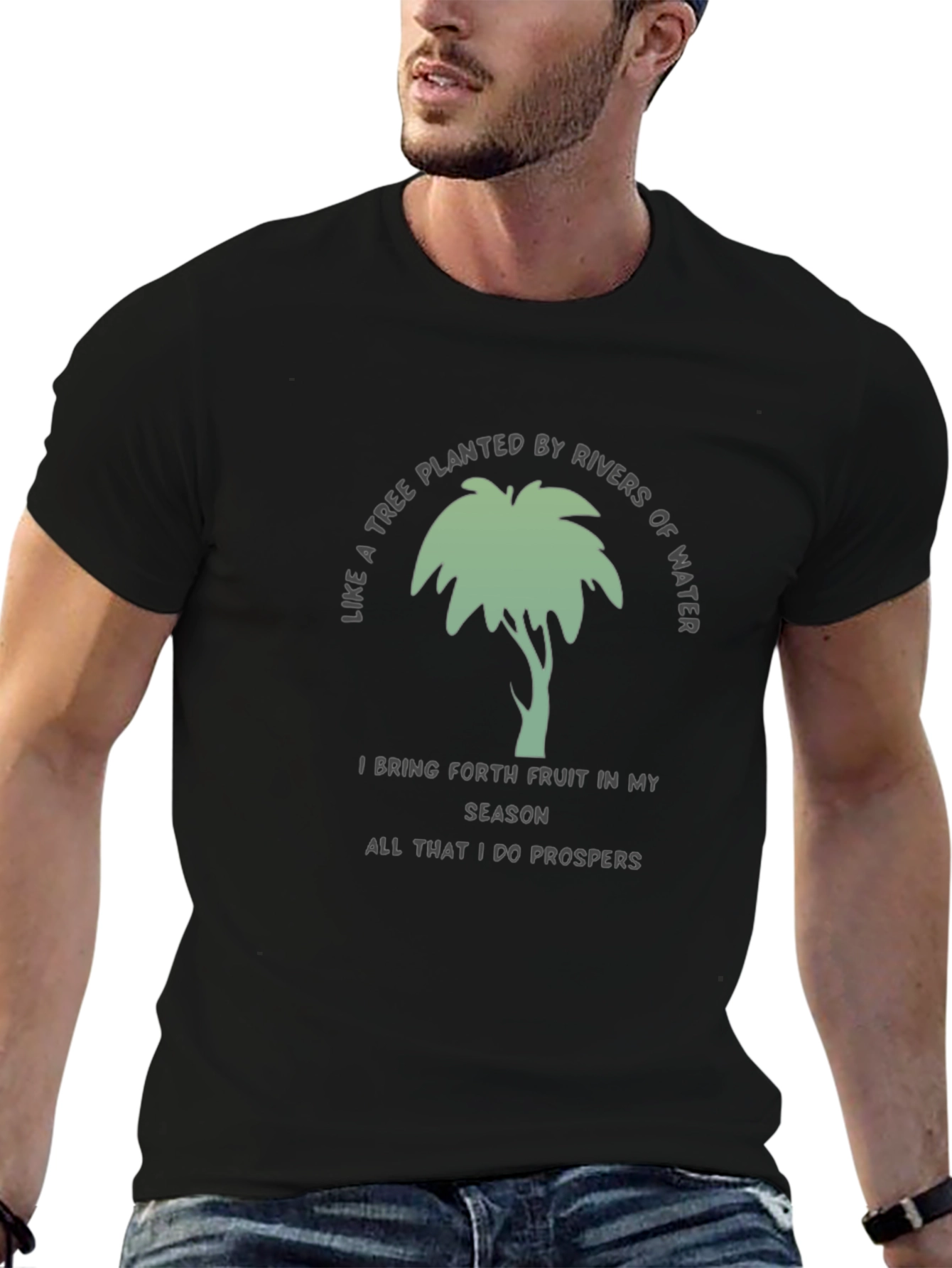 Tree Planted By Rivers T-Shirt - Inspirational Tee