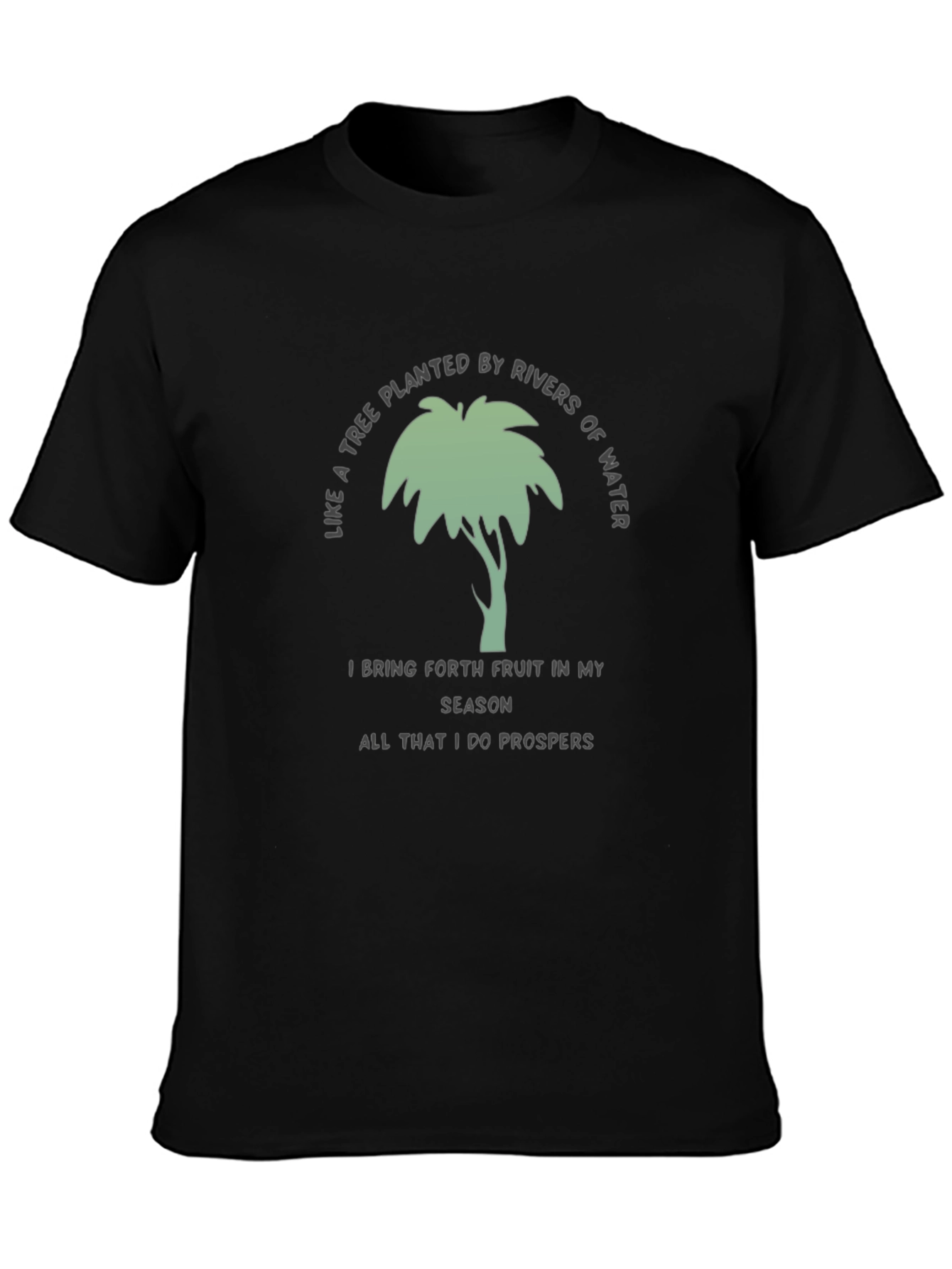 Tree Planted By Rivers T-Shirt - Inspirational Tee