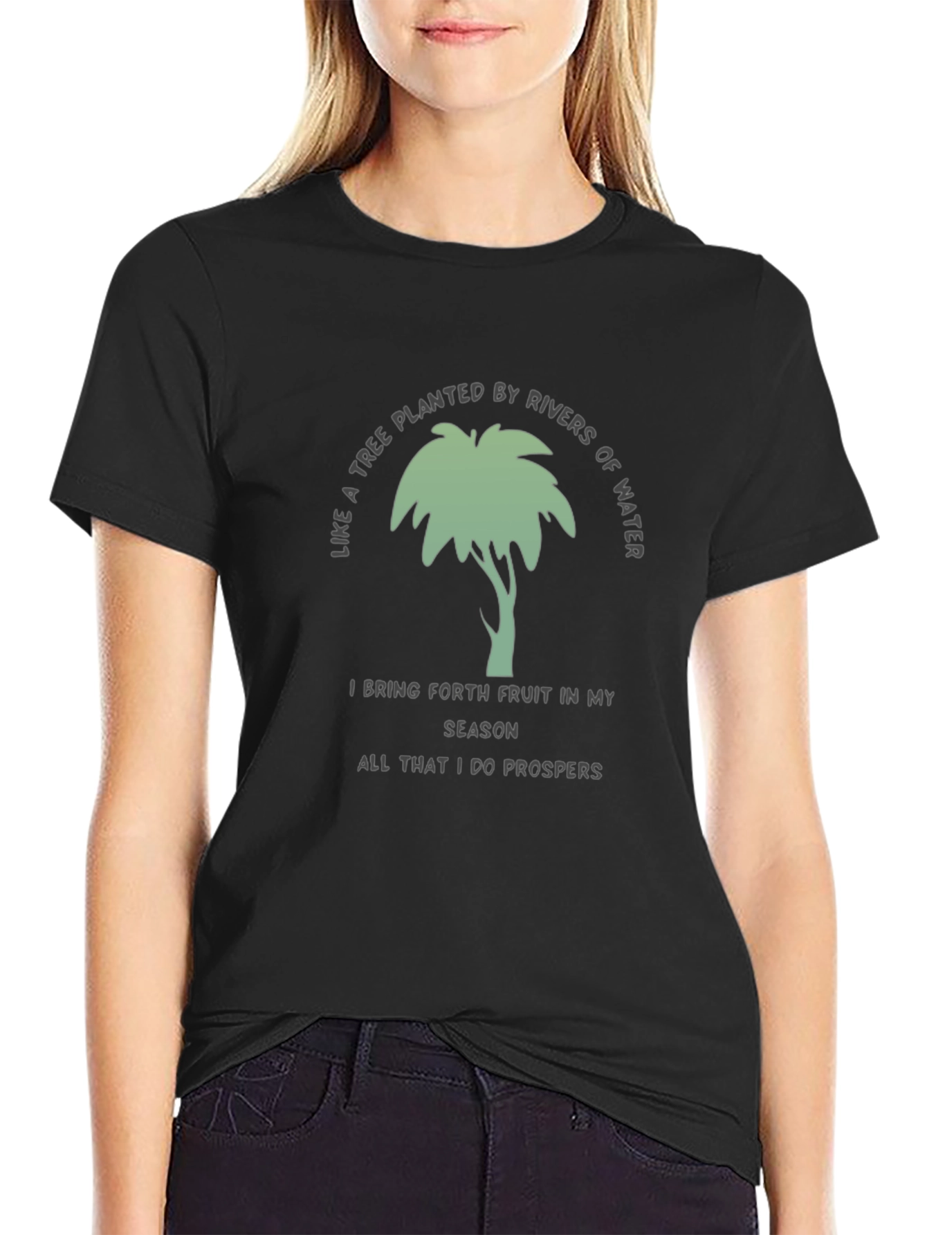 Tree Planted By Rivers T-Shirt - Inspirational Tee