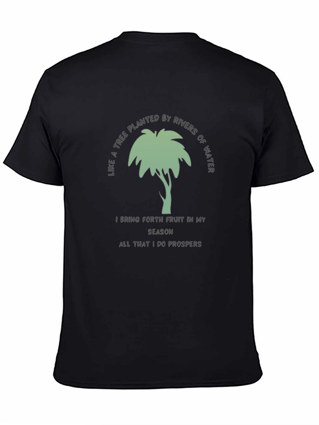 Tree Planted By Rivers T-Shirt - Inspirational Tee