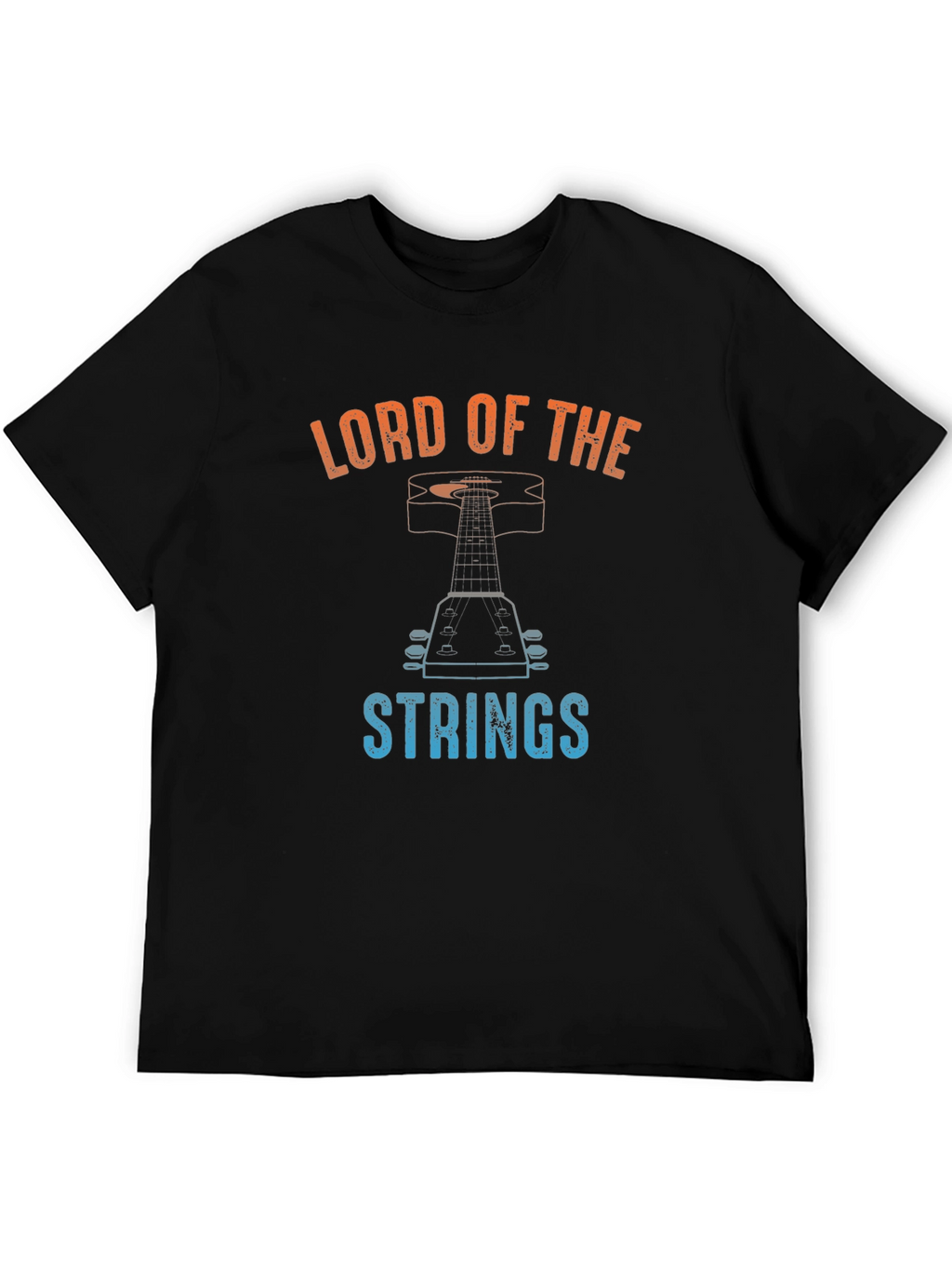 Lord of the Strings Guitar Graphic Tee