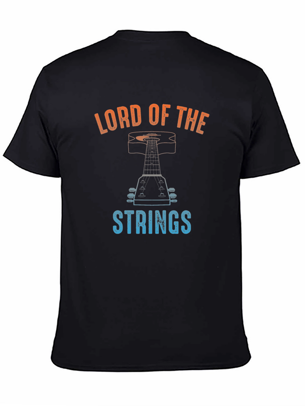 Lord of the Strings Guitar Graphic Tee