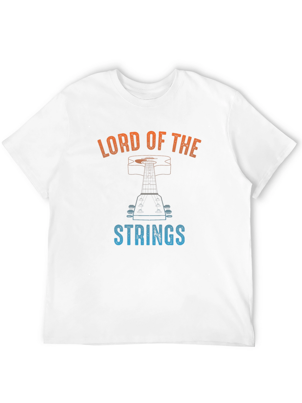 Lord of the Strings Guitar Graphic Tee