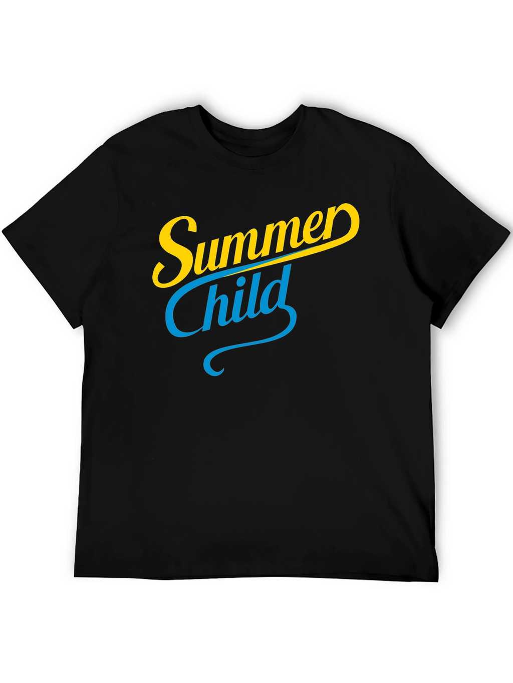 Summer Child Black T-Shirt