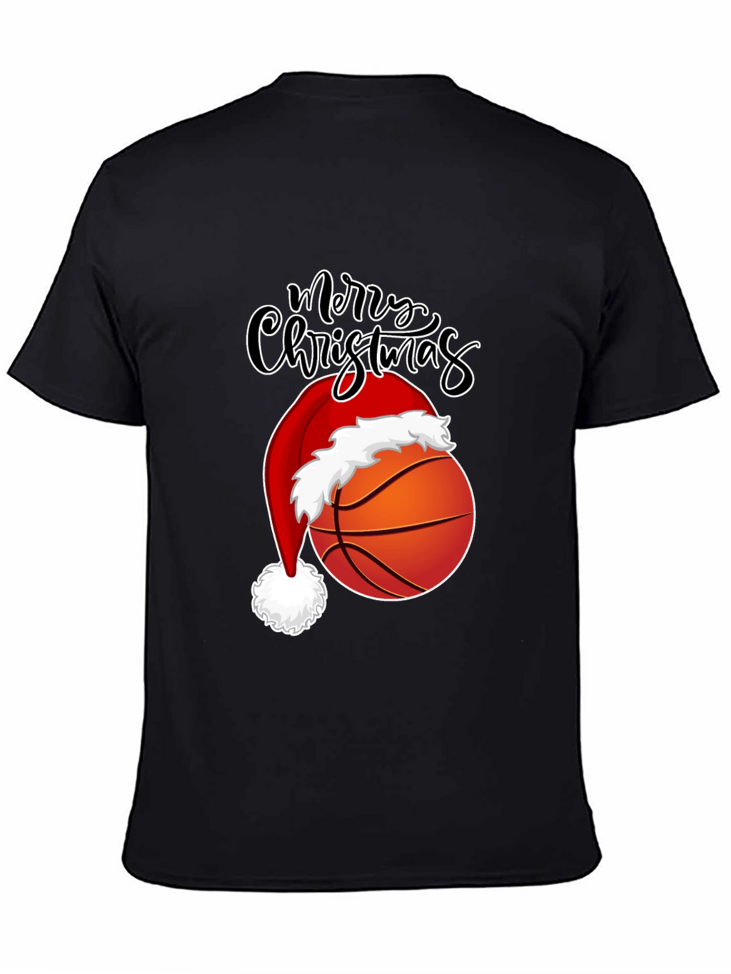 Basketball Merry Christmas T-Shirt