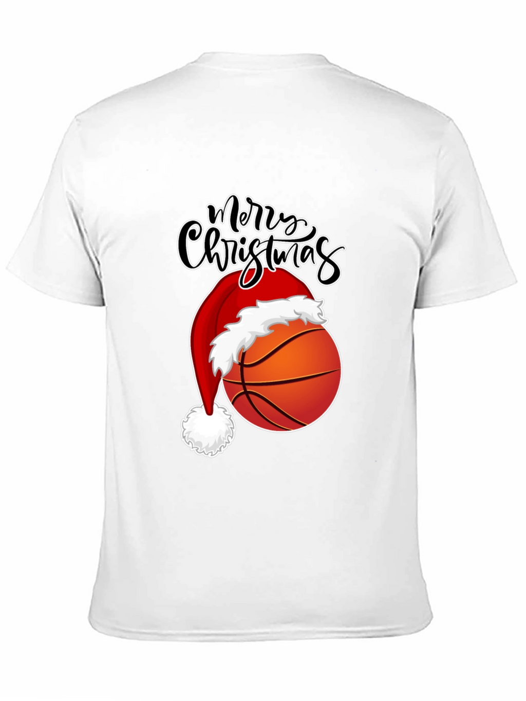 Basketball Merry Christmas T-Shirt