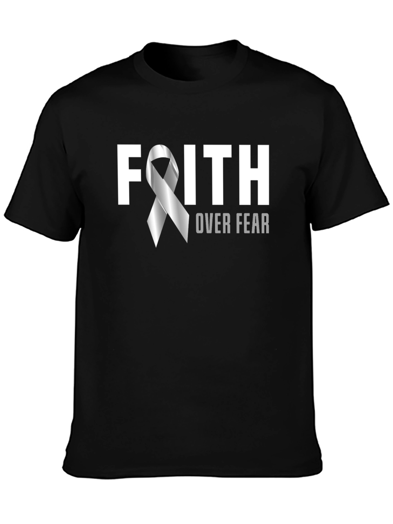 Faith Over Fear T-Shirt - Inspirational Tee