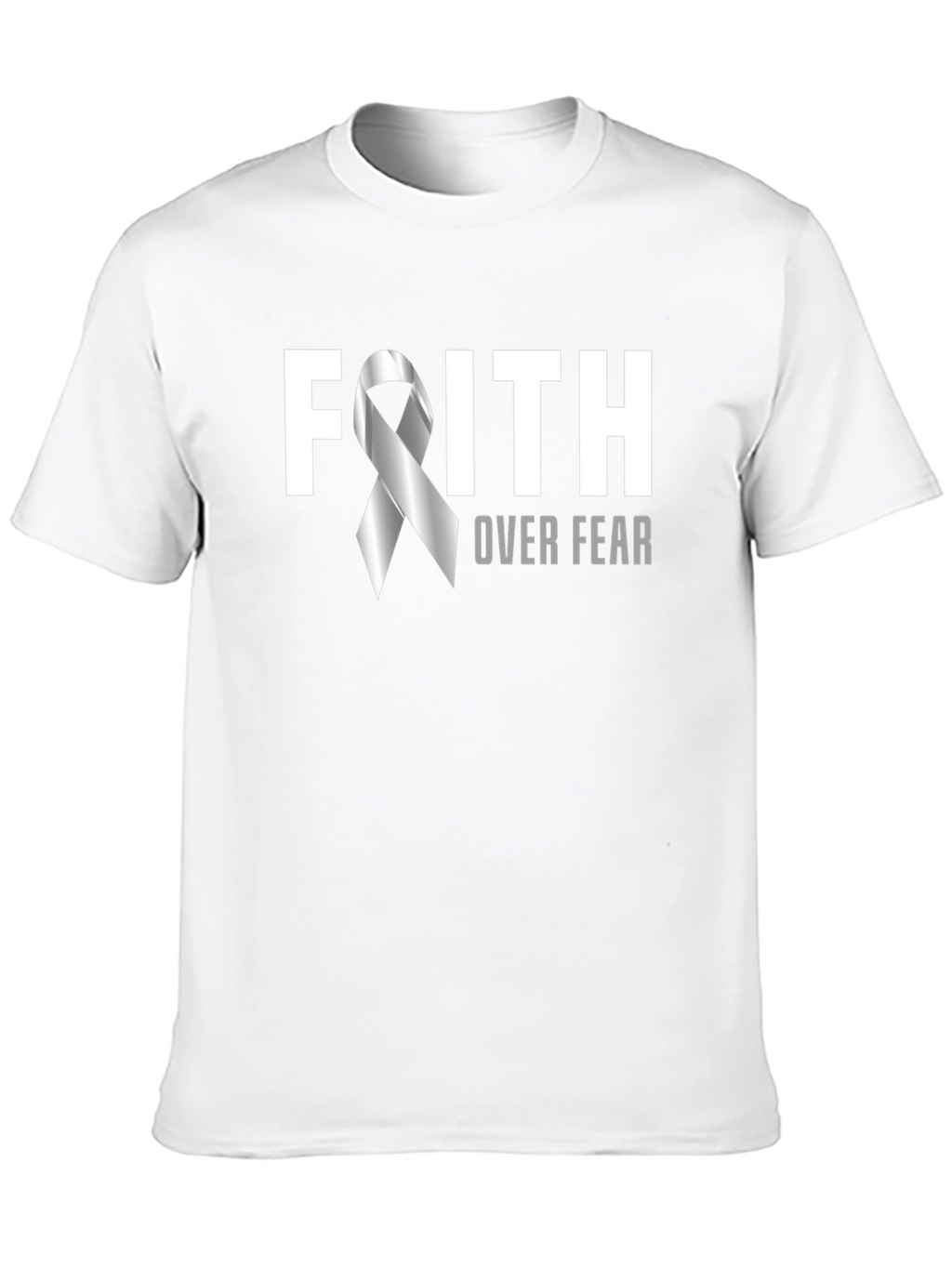 Faith Over Fear T-Shirt - Inspirational Tee