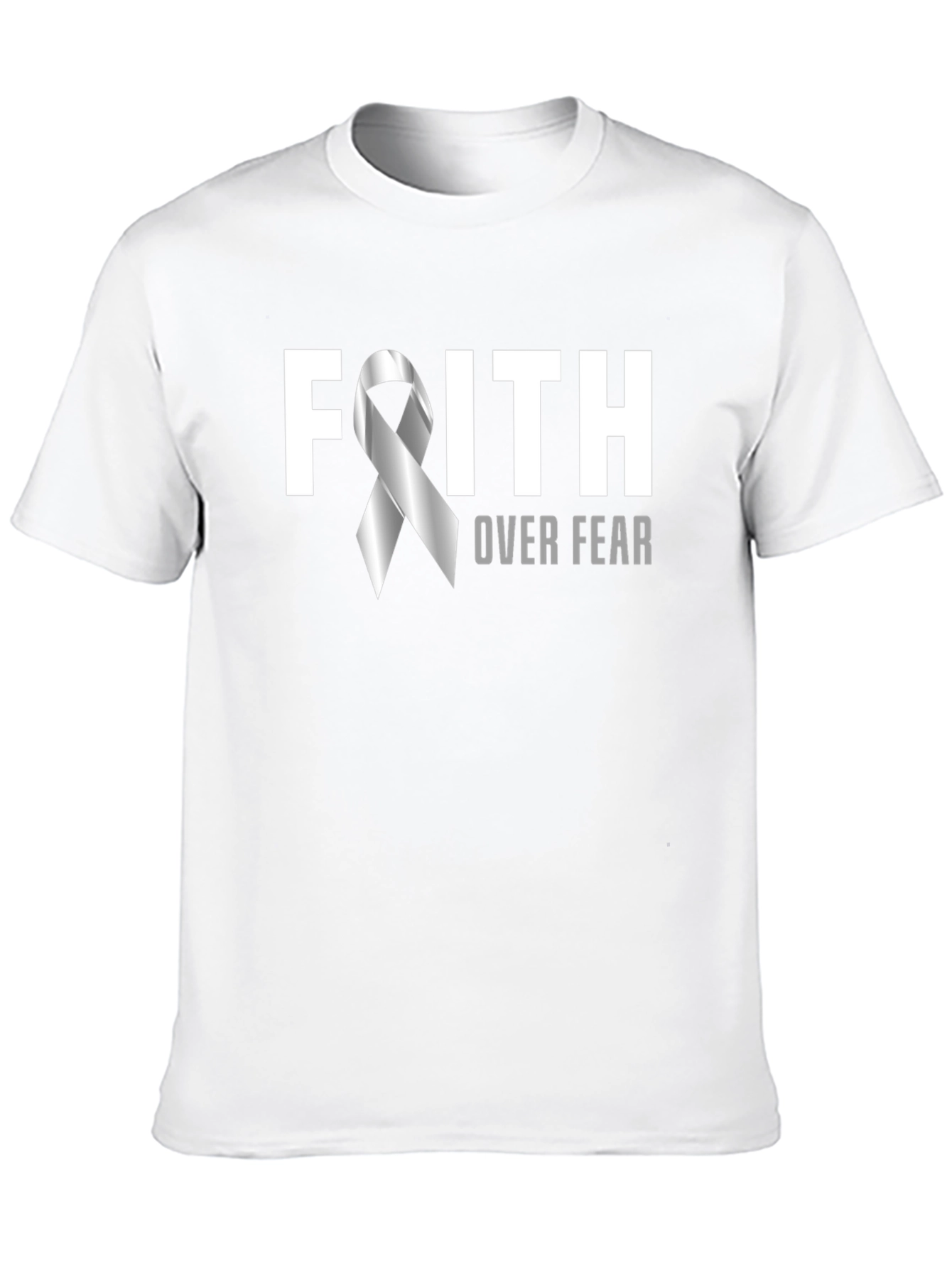 Faith Over Fear T-Shirt - Inspirational Tee