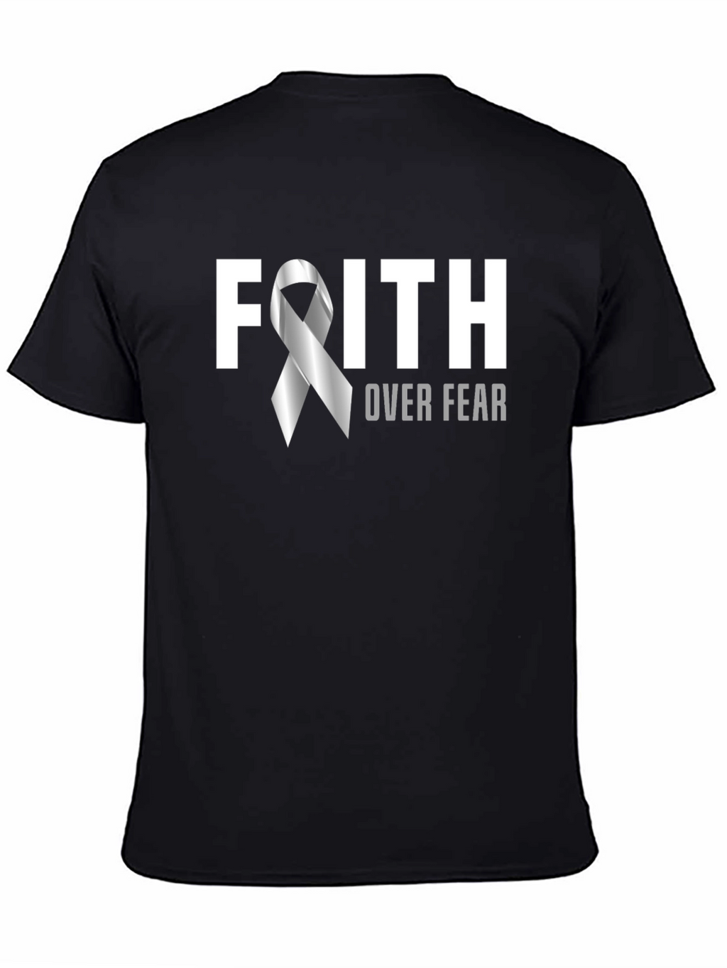 Faith Over Fear T-Shirt - Inspirational Tee
