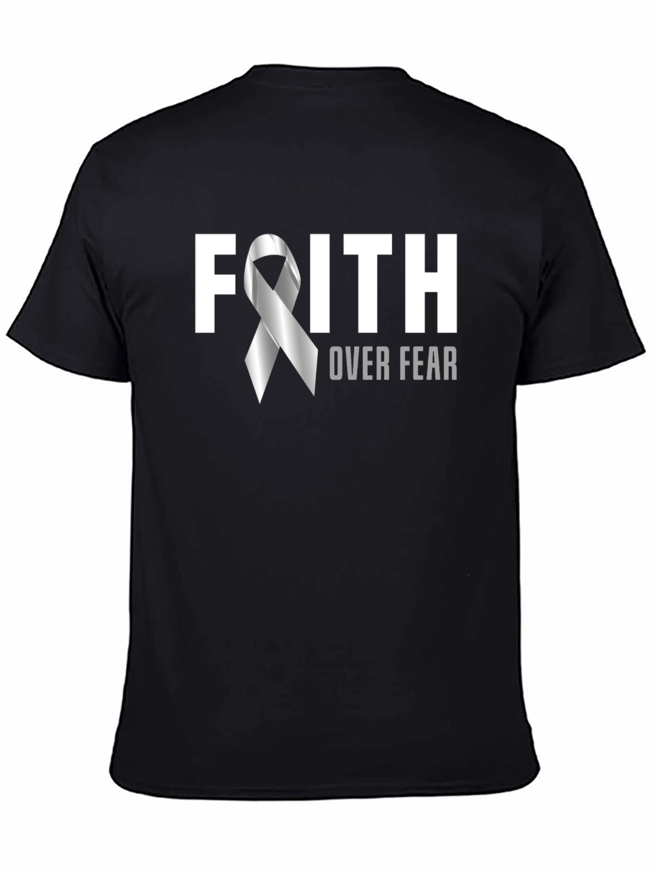 Faith Over Fear T-Shirt - Inspirational Tee